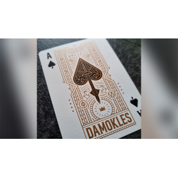 Damokles Cuprum Playing Cards by Giovanni Meroni