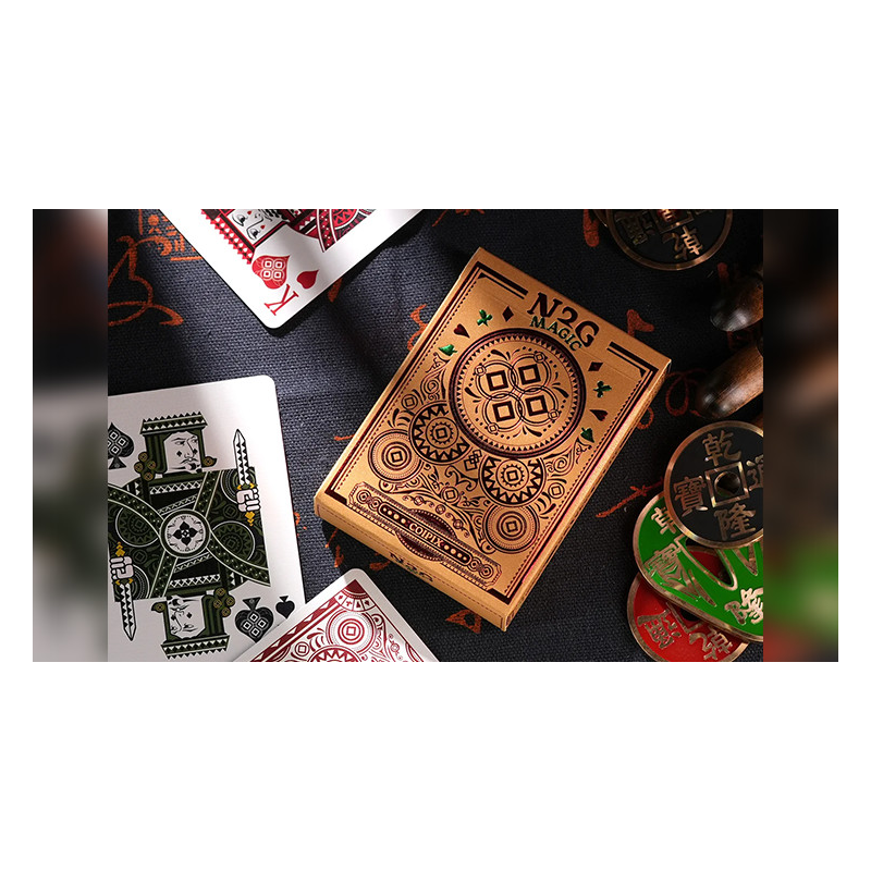 COIPIX (RED) Playing Cards by N2G