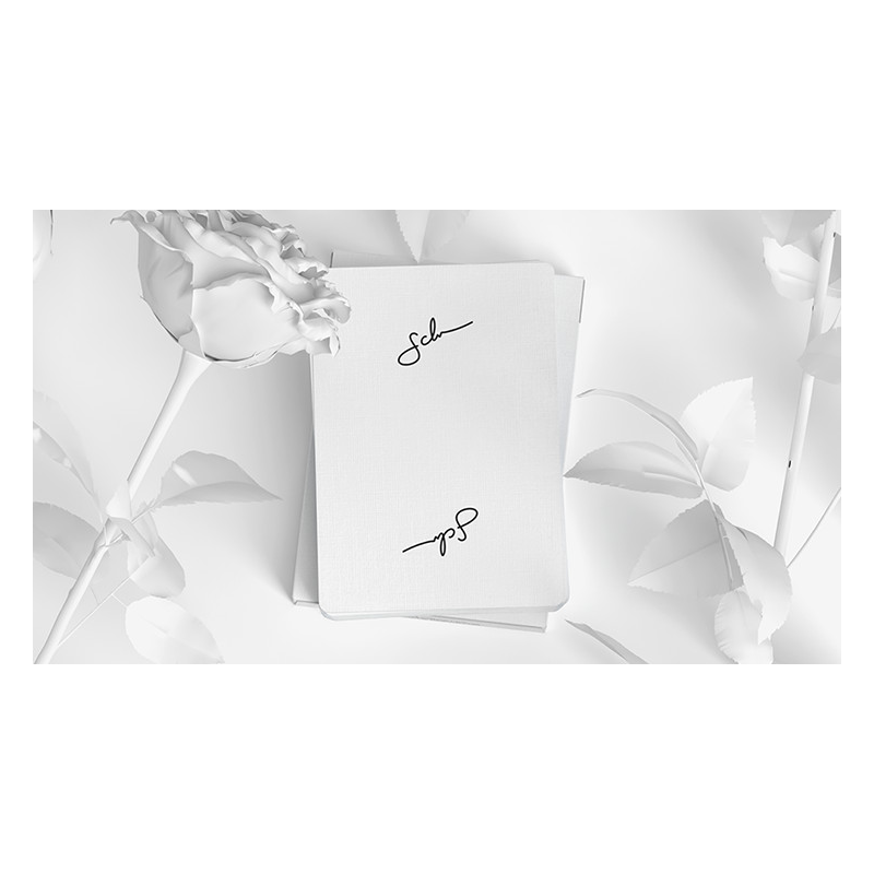 Daniel Schneider White Edition Playing Cards
