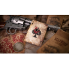Deadwood Marked (Red) Playing Cards by Matthew Wright and Mark Bennett