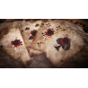 Deadwood Marked (Red) Playing Cards by Matthew Wright and Mark Bennett