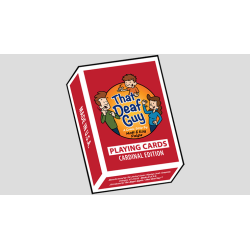 That Deaf Guy RED Cardinal Edition Playing Cards