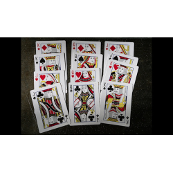 Desert Design (Ruby Red) Playing Cards