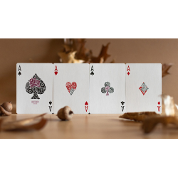 Butterfly Seasons Marked Playing Cards (Fall) by Ondrej Psenicka
