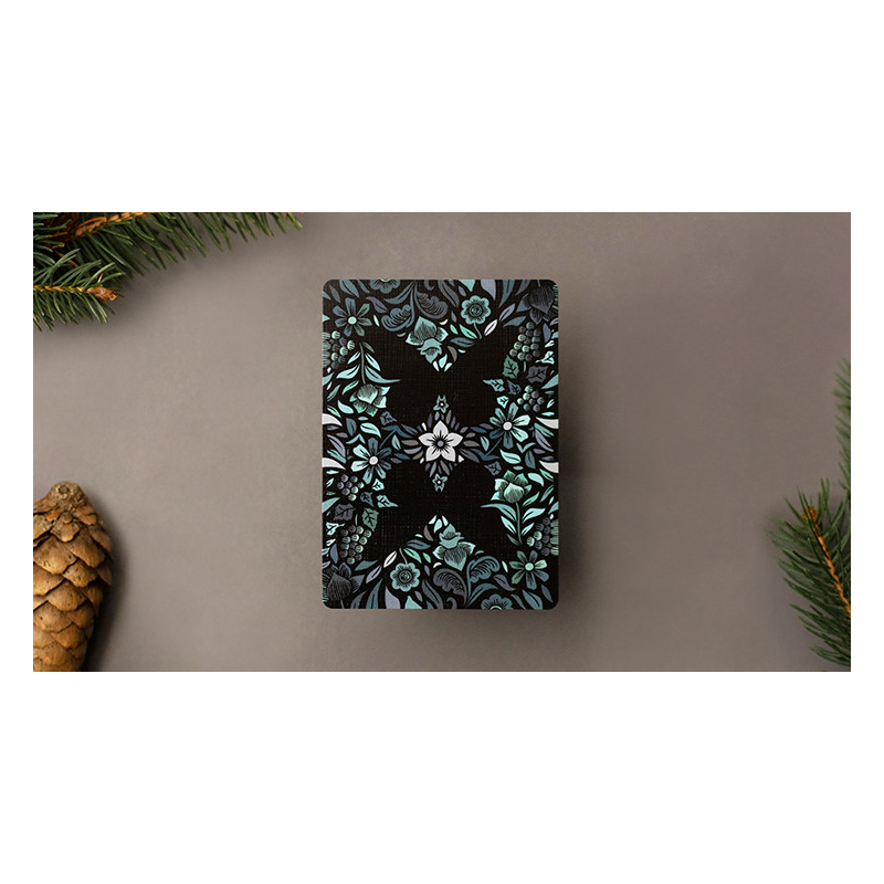 Butterfly Seasons Marked Playing Cards (Winter) by Ondrej Psenicka