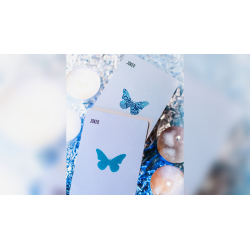 Butterfly Seasons Marked Playing Cards (Winter) by Ondrej Psenicka