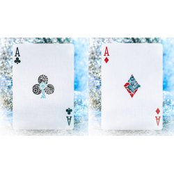 Butterfly Seasons Marked Playing Cards (Winter) by Ondrej Psenicka