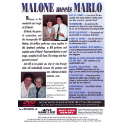 Malone Meets Marlo No.1 by Bill Malone - DVD