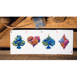 False Anchors V4 (Deep Sea) Playing Cards by Ryan Schlutz