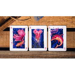 False Anchors V4 (Deep Sea) Playing Cards by Ryan Schlutz