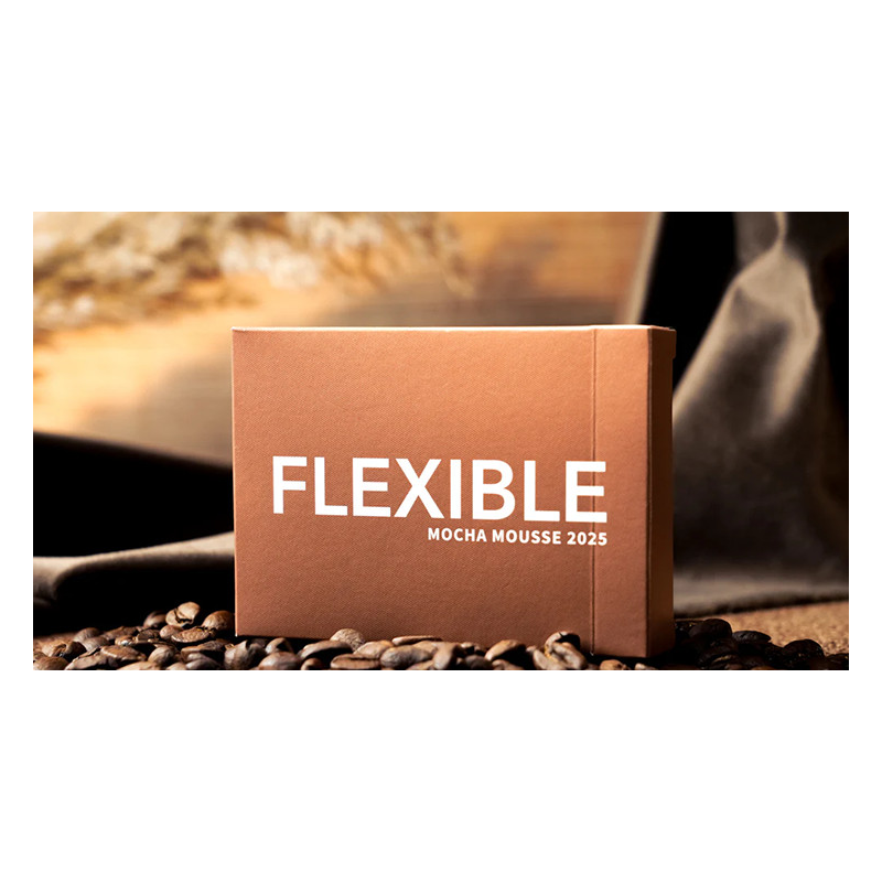 Flexible Mocha Mousse Playing Cards by TCC