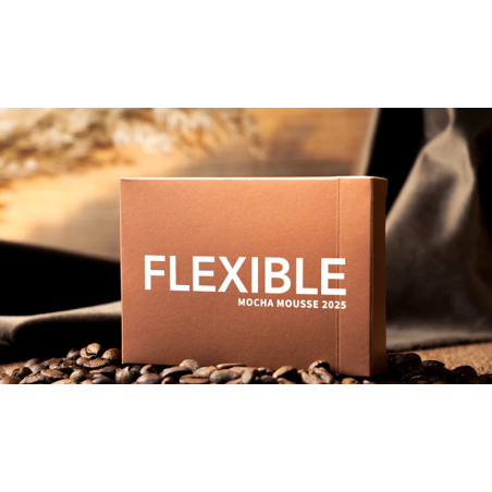 Flexible Mocha Mousse Playing Cards by TCC