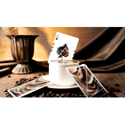 Flexible Mocha Mousse Playing Cards by TCC