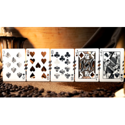 Flexible Mocha Mousse Playing Cards by TCC