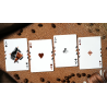 Flexible Mocha Mousse Playing Cards by TCC