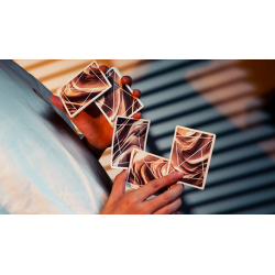 Flexible Mocha Mousse Playing Cards by TCC