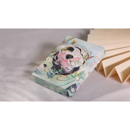 Flower Moon V2 (Lotus Pond) Playing Cards by King Star
