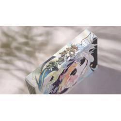 Flower Moon V2 (Lotus Pond) Playing Cards by King Star