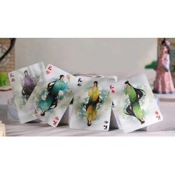 Flower Moon V2 (Lotus Pond) Playing Cards by King Star