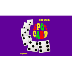 1 TO 6 SPOT CARD by Martin Lewis - Trick