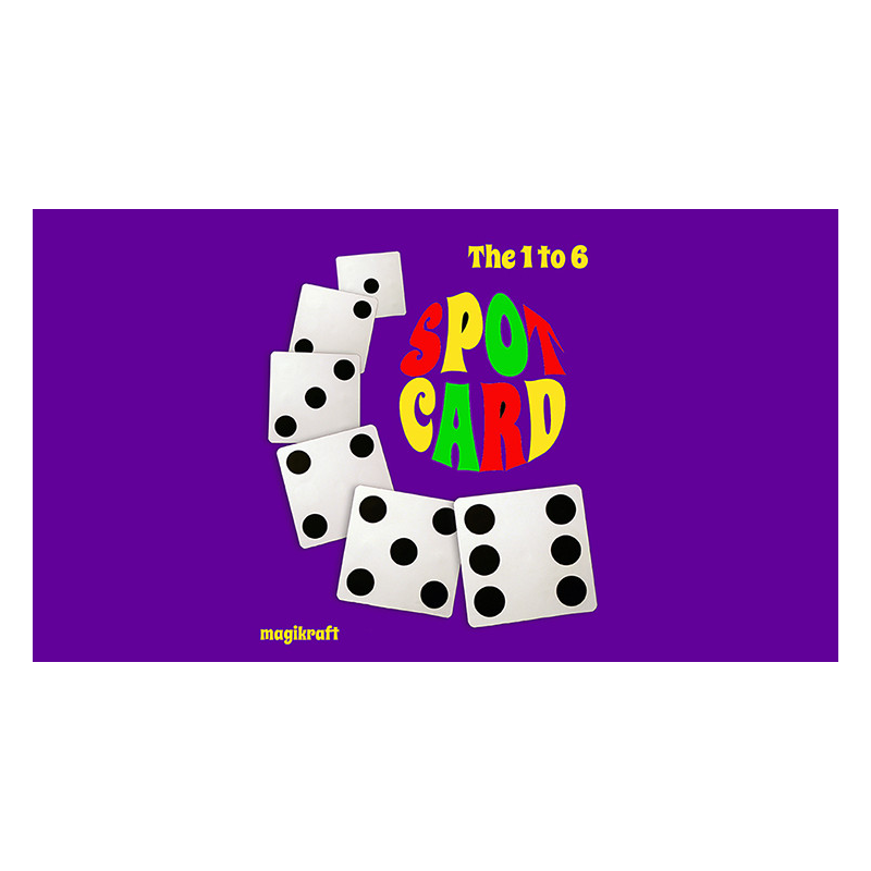 1 TO 6 SPOT CARD by Martin Lewis - Trick