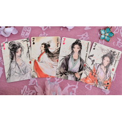 Four Beauties (YangYuhuan) Playing Cards