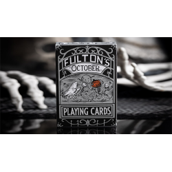 FULTONS OCTOBER TOMBSTONE GREY PLAYING CARDS