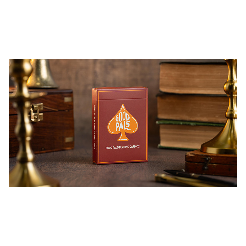 Good Pals Red Logo Playing Cards