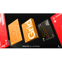 Grid Series Six- Typographic Playing Cards
