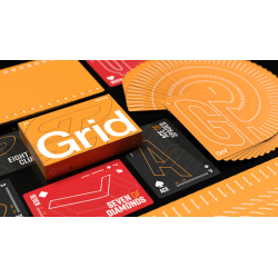 Grid Series Six- Typographic Playing Cards