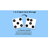 1 TO 6 SPOT CARD by Martin Lewis - Trick