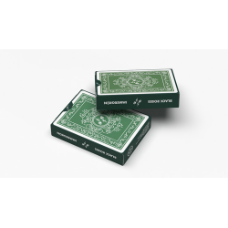 BLACK ROSES IMMERGRÜN Playing Cards