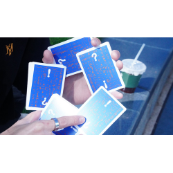 Simple Doodle (Color) Playing Cards by Bacon Playing Card