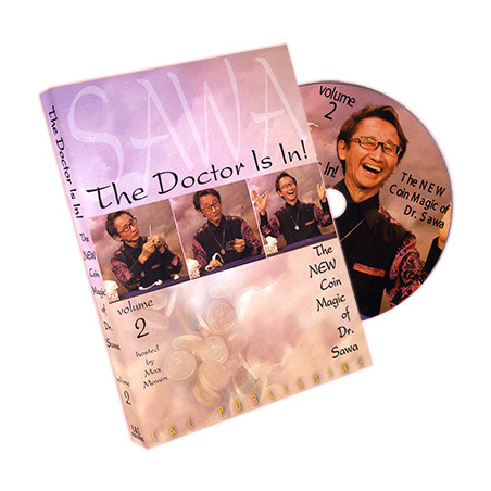 The Doctor Is In - The New Coin Magic of Dr. Sawa Vol 2 - DVD