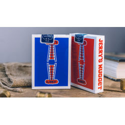 Modern Feel Jerry's Nuggets Gaff (Blue and Red) Playing Cards