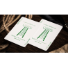 Jerry's Nugget (Felt Green) Marked Monotone Playing Cards