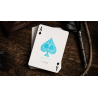 Jerry's Nugget (Icey Blue) Marked Monotone Playing Cards