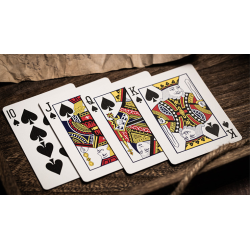 Jerry's Nugget (Icey Blue) Marked Monotone Playing Cards