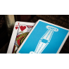 Jerry's Nugget (Icey Blue) Marked Monotone Playing Cards