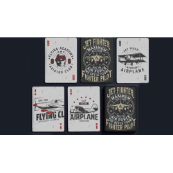 Jet Fighter Playing Cards