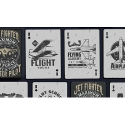Jet Fighter Playing Cards