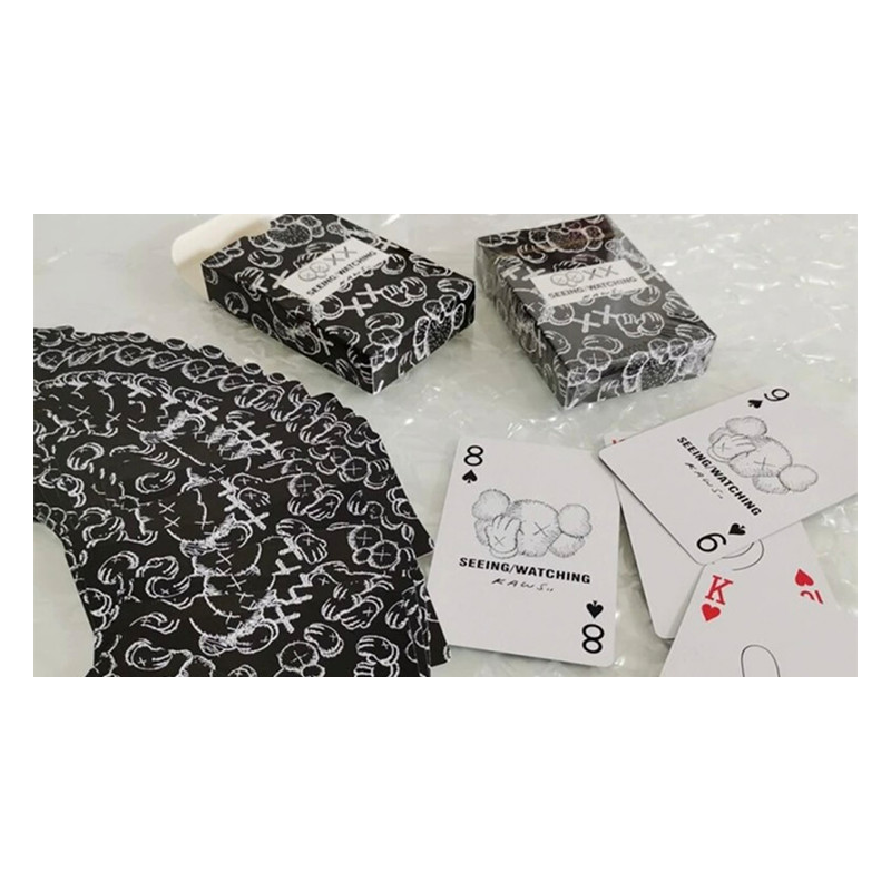 Kaws Seeing / Watching Black Edition Playing Cards