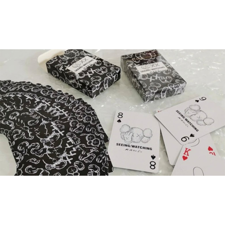Kaws Seeing / Watching Black Edition Playing Cards