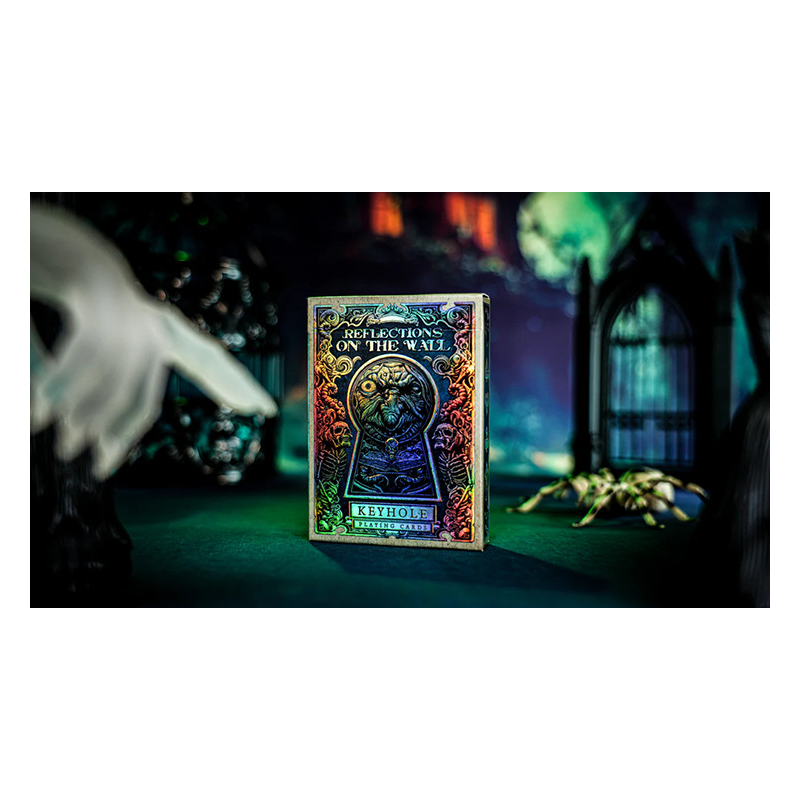 Keyhole Reflections on the Wall Playing Cards by Fashion TCC
