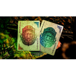 Keyhole Reflections on the Wall Playing Cards by Fashion TCC