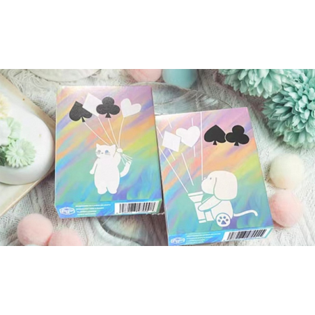 Kitten Diary - Colorful Edition Playing Cards by ACPC