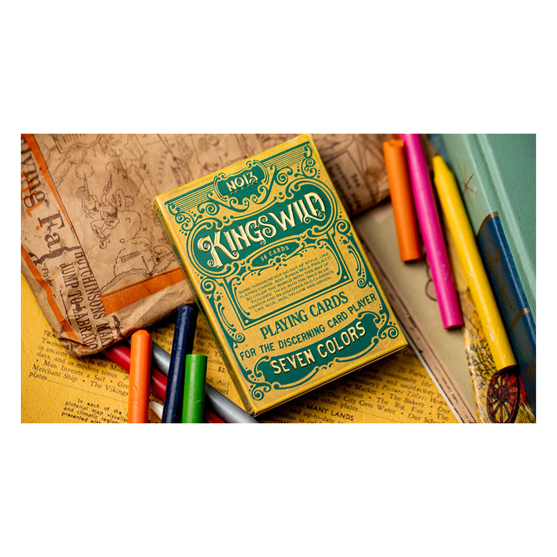 Crayon Playing Cards by Kings Wild Project