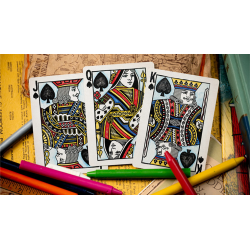 Crayon Playing Cards by Kings Wild Project