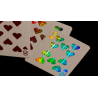 London Diffractor Double Metal Playing Card Set
