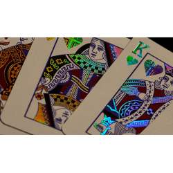 London Diffractor Double Metal Playing Card Set